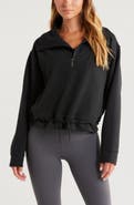 Zella Kickback Ottoman Half Zip Pullover