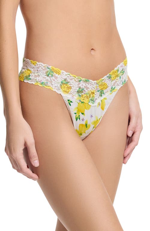 Hanky Panky Cotton With A Conscience Original-rise Thong