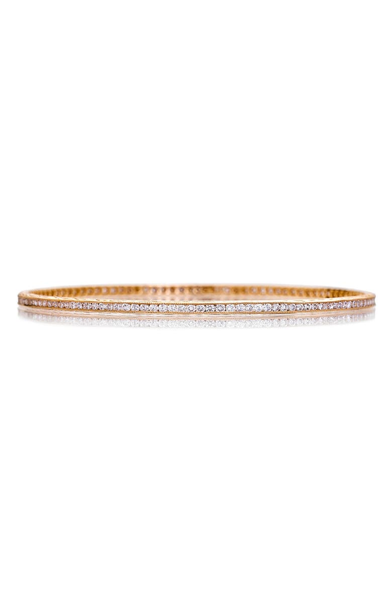Sethi Couture Diamond Channel Bangle, Main, color, 