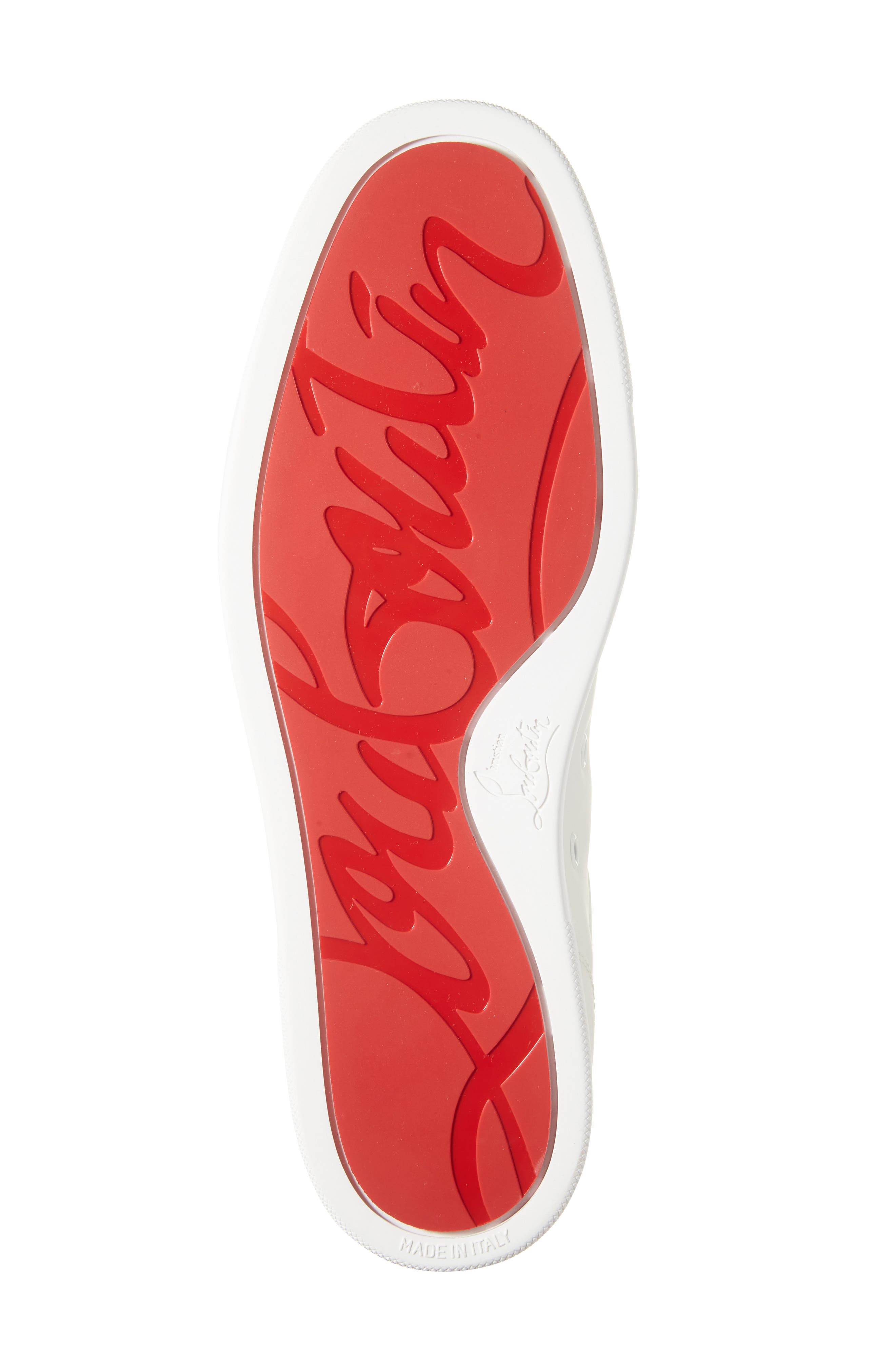Louis Junior Spikes Sneaker, Alternate, color, WHITE