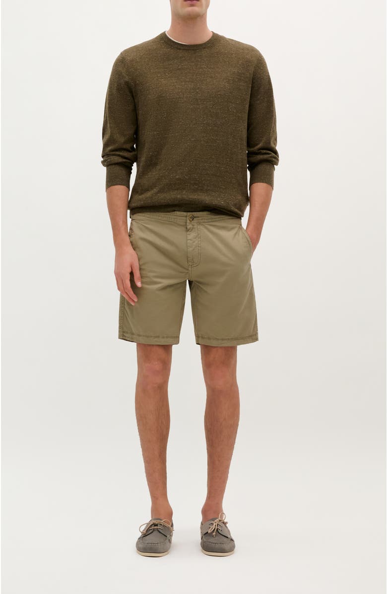 Scalpers Icon Ariel Shorts, Alternate, color, Taupe