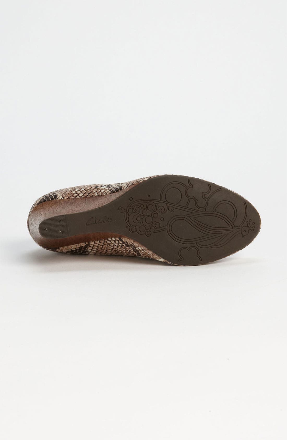 'Purity Snow' Pump, Alternate, color, BEIGE SNAKE