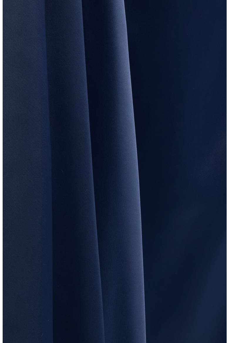 Blanche Heavy Satin Maxi Dress, Alternate, color, NAVY NAVY