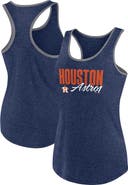 PROFILE Women's Profile Navy Houston Astros Plus Size Racerback Tank Top