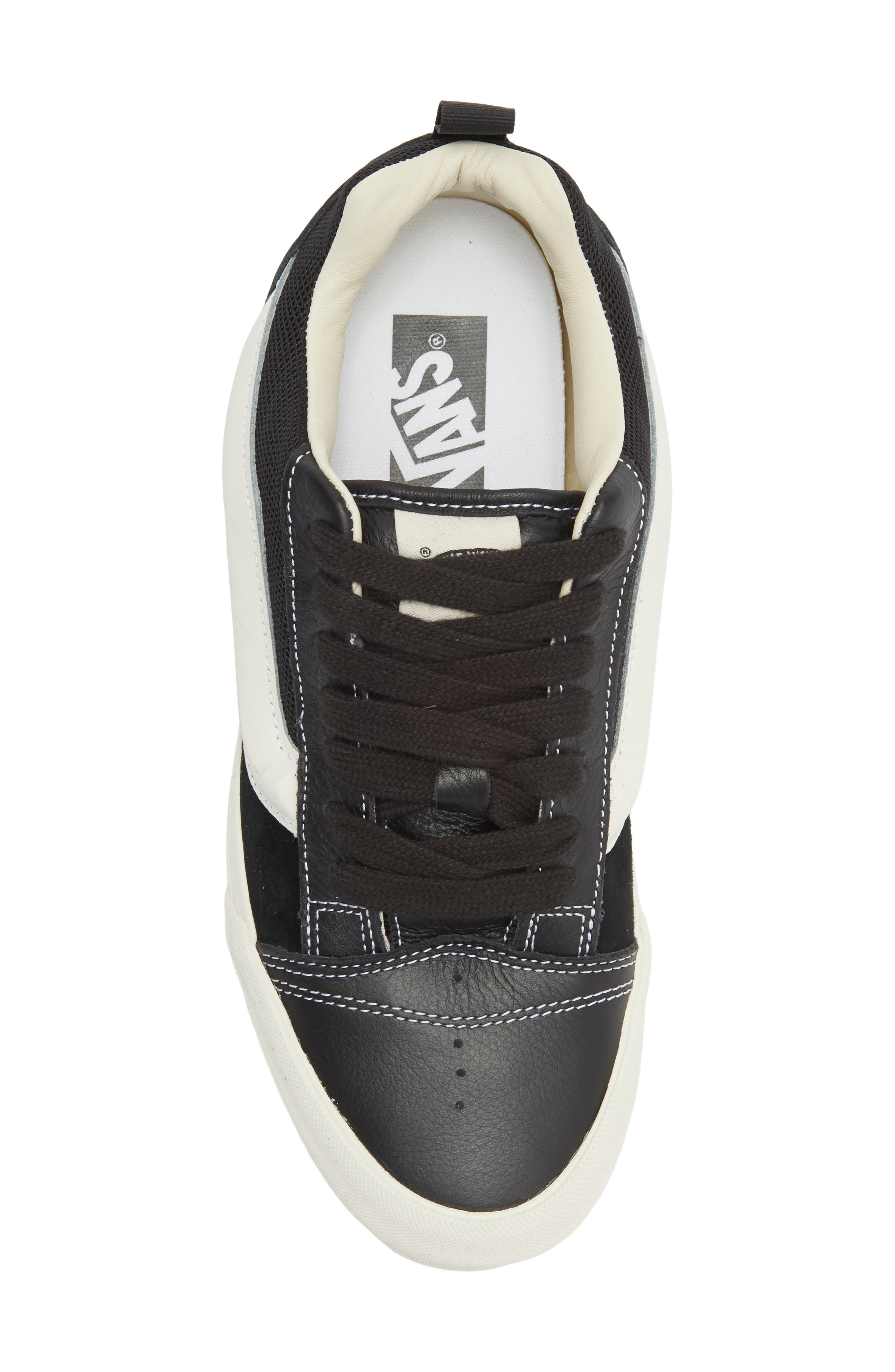 Knu Skool Sneaker, Alternate, color, BLACK