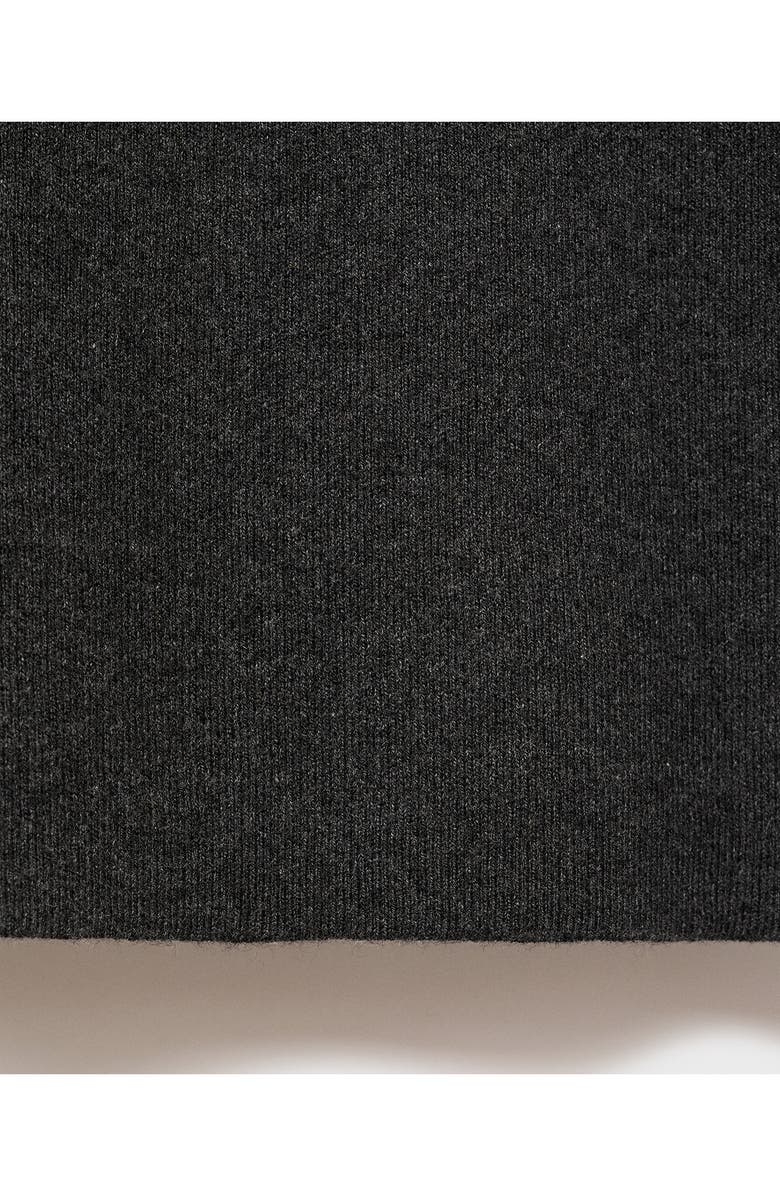 MANGO Polo Dress, Alternate, color, Dark Heather Grey