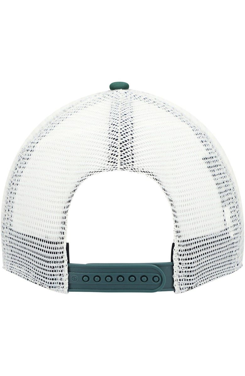 '47 Men's '47 Green Michigan State Spartans Shumay MVP Trucker Snapback Hat, Alternate, color, Green