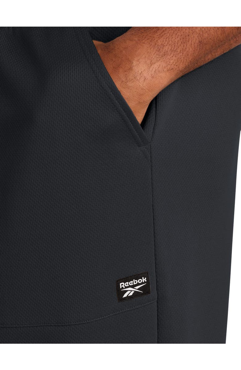 Reebok Big & Tall Birdseye Performance Textured Joggers, Alternate, color, Black