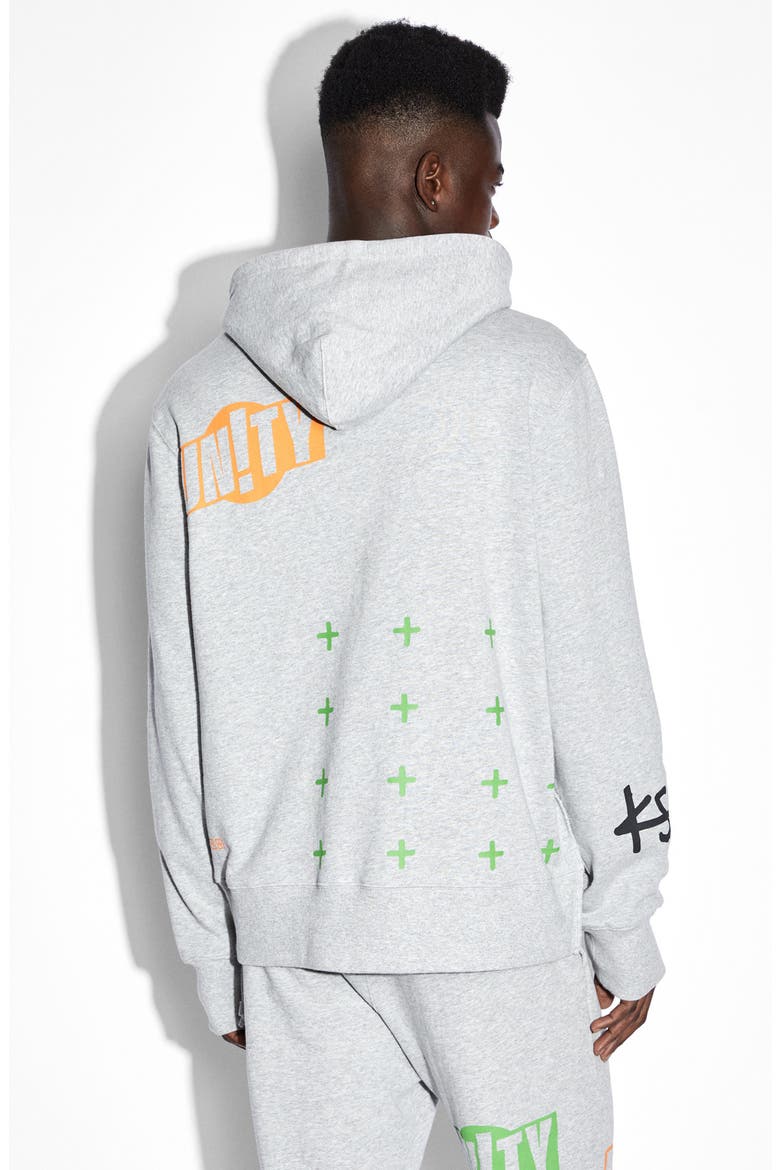 Collective Kash Graphic Hoodie, Alternate, color, GREY