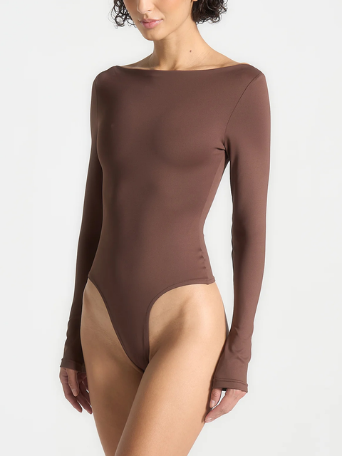 Eva Boat Neck Bodysuit