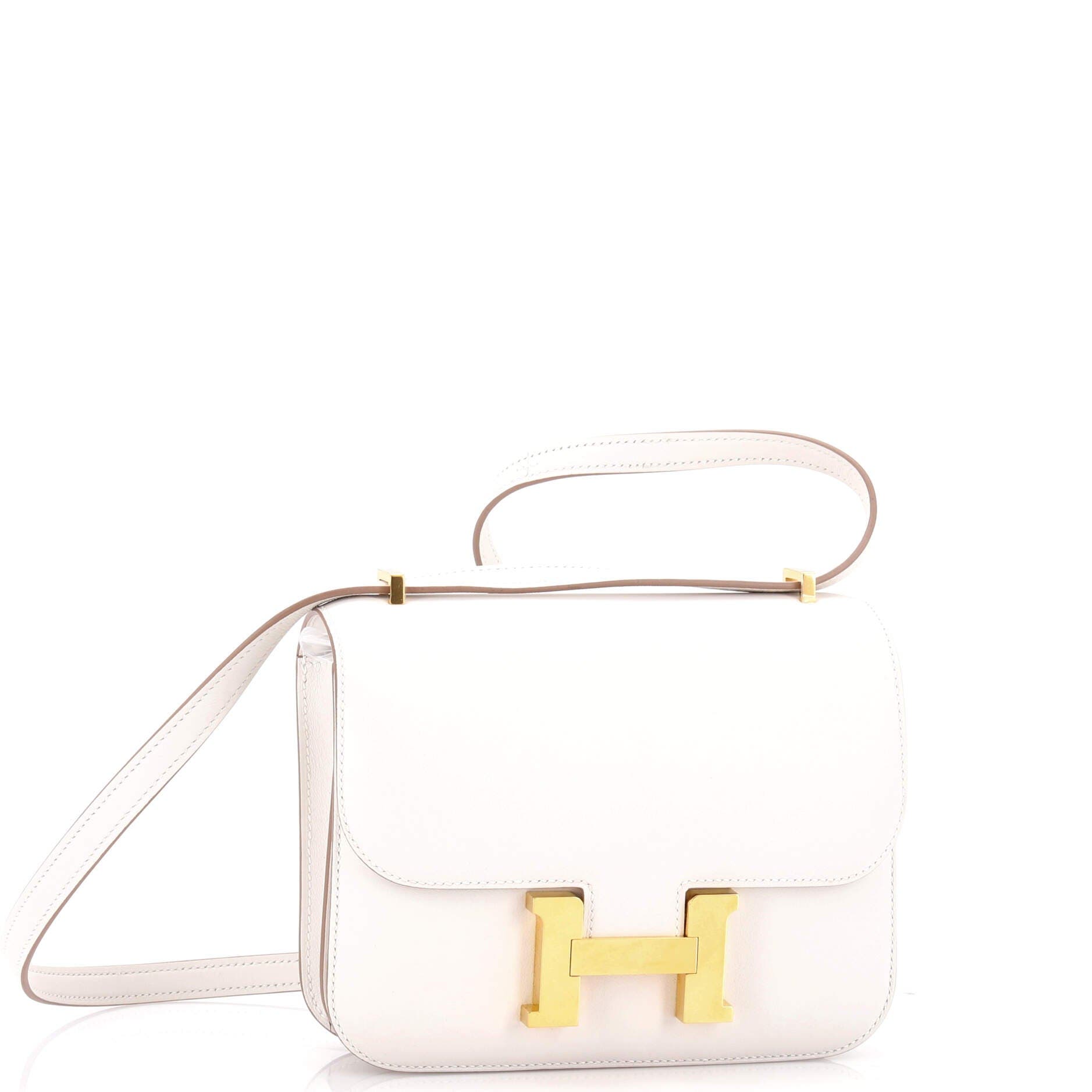 Pre-Owned Hermes Constance NM Bag Swift 18, Alternate, color, Gris Pale