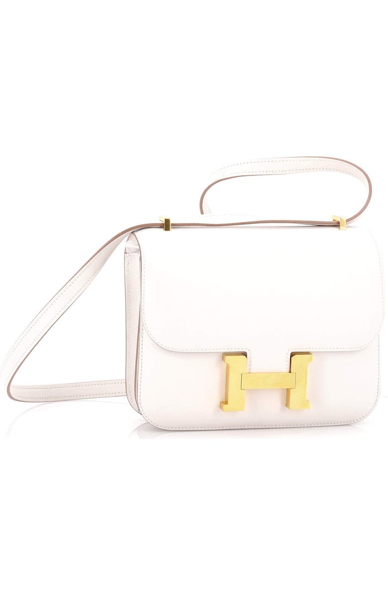Pre-Owned Hermes Constance NM Bag Swift 18, Alternate, color, Gris Pale