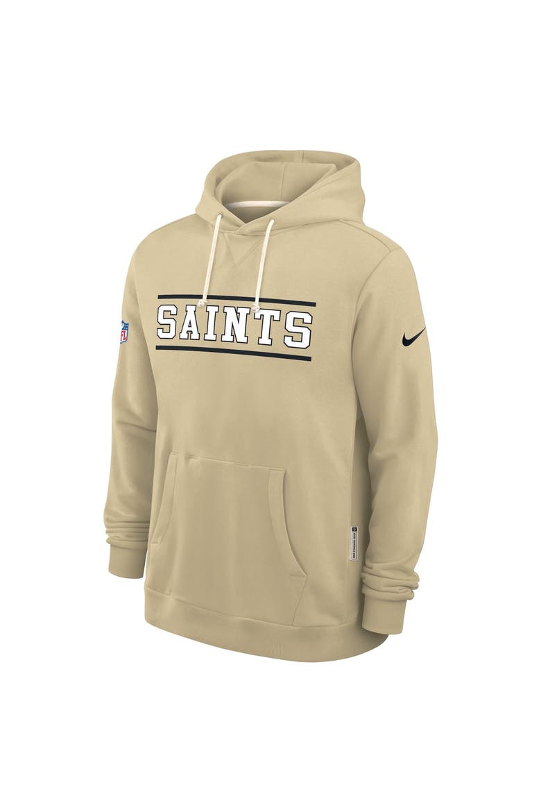 Men's Nike Gold New Orleans Saints Standard Issue Replay Officials Alternate Dri-FIT Hoodie, Alternate, color, Gold