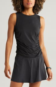 Zella Breathe Ruched Tank