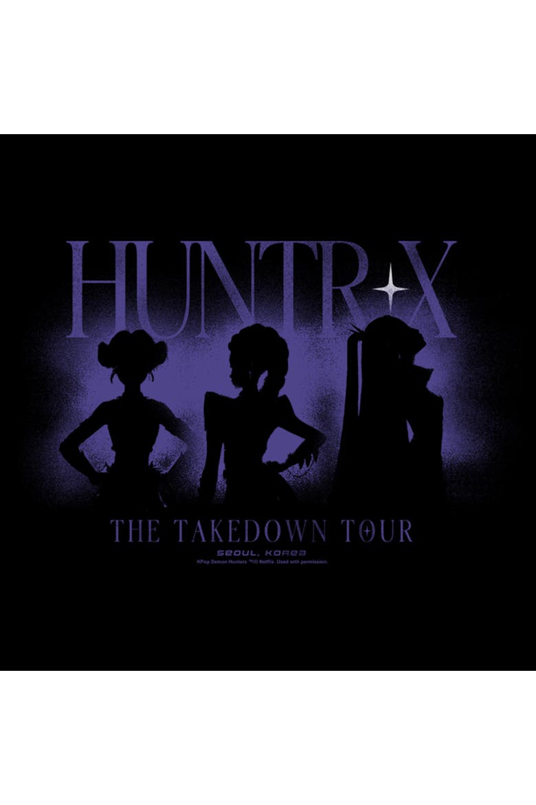 Boys' The Takedown Tour Silhouette Graphic Short Sleeve T-Shirt, Alternate, color, Black