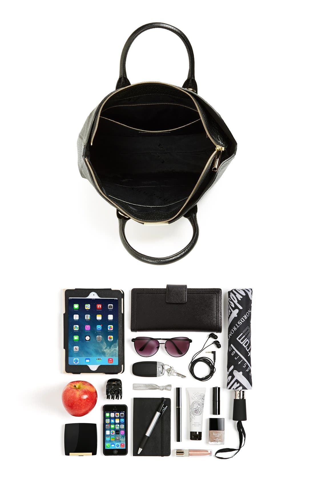 Burberry 'Medium Dewsbury' Tote, Alternate, color, 