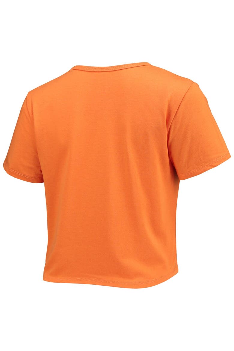 Women's ZooZatz Tennessee Orange Tennessee Volunteers Core Laurels Cropped T-Shirt, Alternate, color, Tennessee Orange
