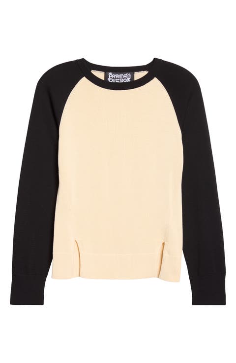 Warrior Raglan Cotton Sweater