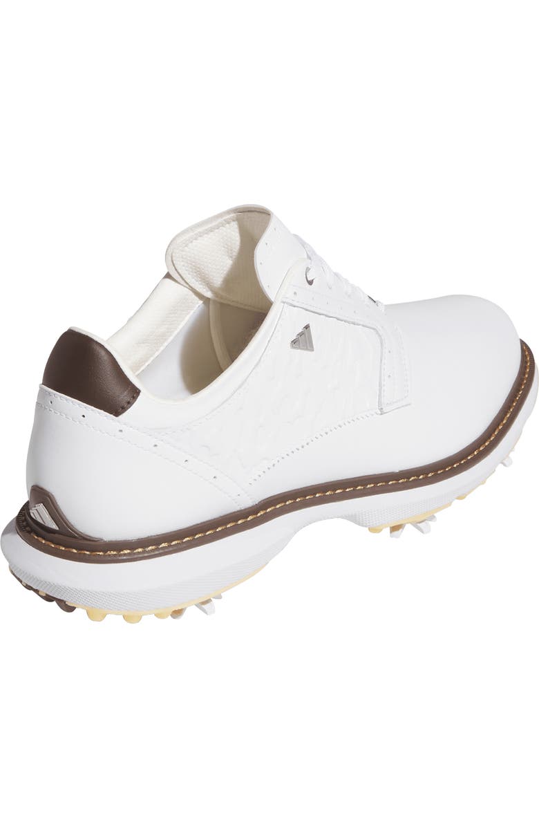 adidas MC70 Golf Shoe, Alternate, color, White/ Metallic Silver/ Brown