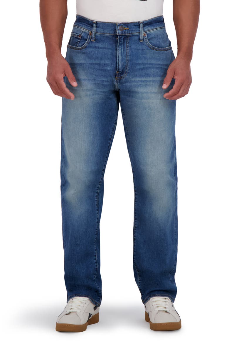 221 Straight Leg Jeans, Main, color, RIVERBED