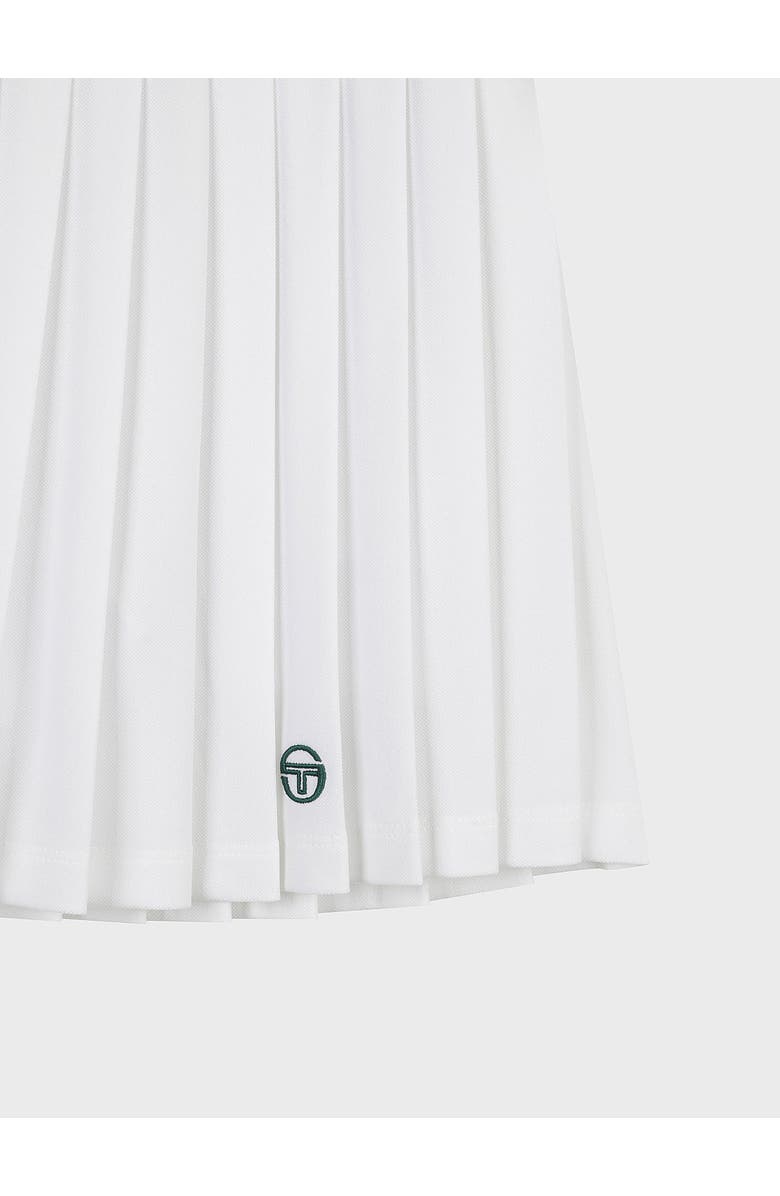 Sergio Tacchini MC Scratch Staff Pleated Skirt, Alternate, color, Off White