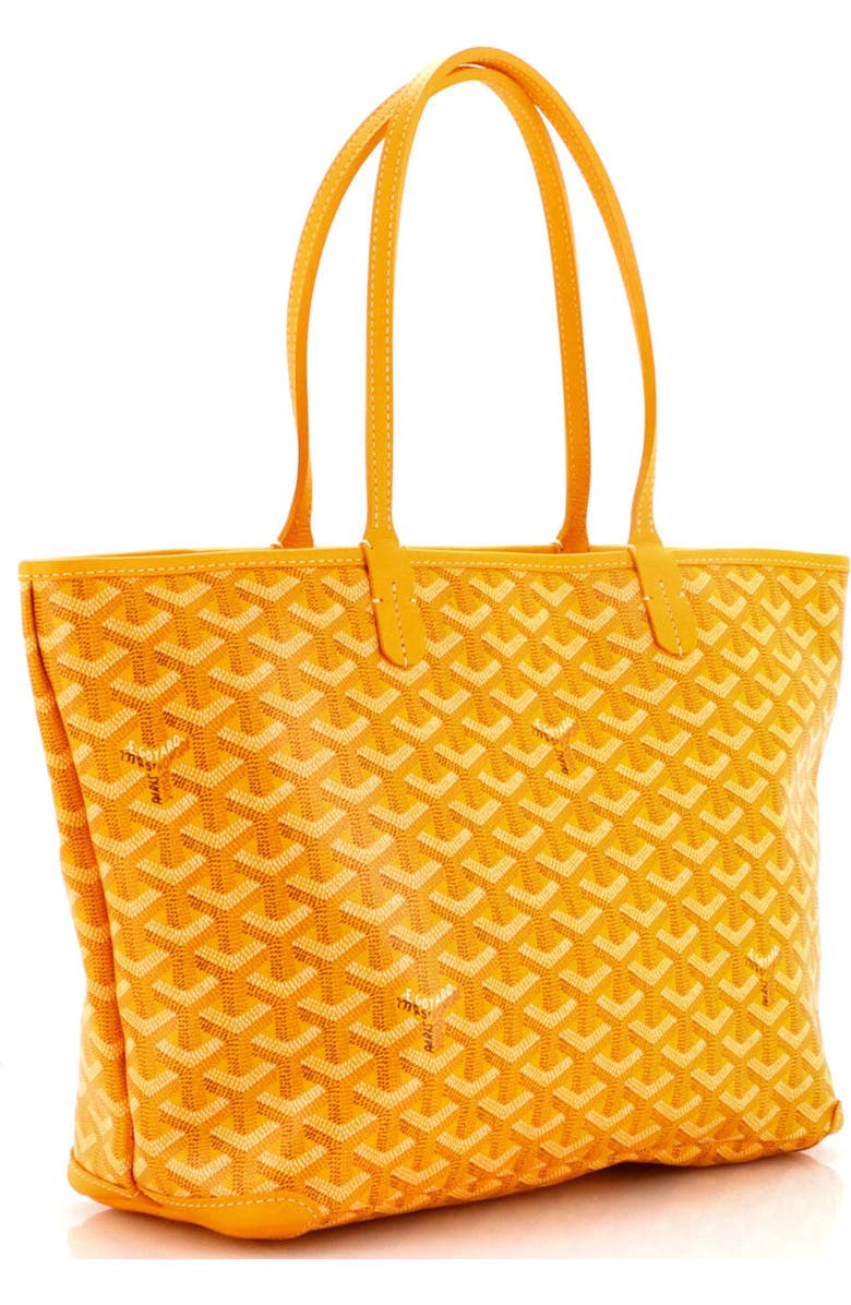 Pre-Owned Goyard Artois Tote Coated Canvas PM, Alternate, color, Yellow