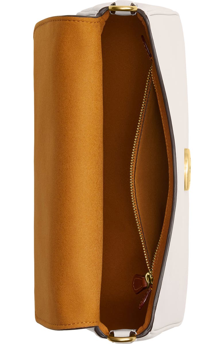 COACH Tabby Soft Leather Shoulder Bag, Alternate, color, B4/Chalk