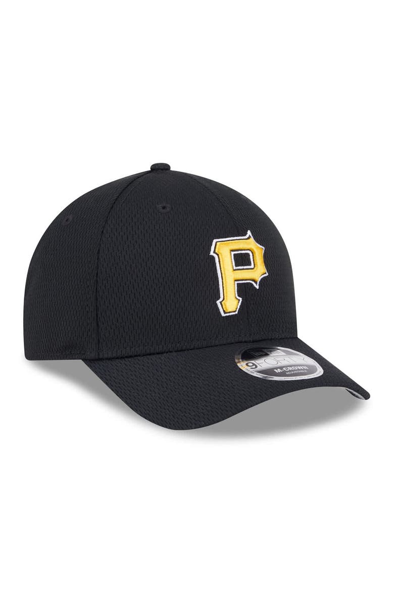 New Era Men's New Era Black Pittsburgh Pirates 2025 MLB Clubhouse 9FORTY Adjustable Hat, Alternate, color, Black
