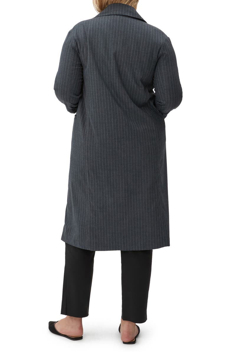 Pari Passu Charlie Pinstripe Coat, Alternate, color, 