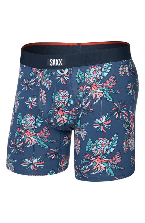 Saxx Vibe Xtra Boxer Briefs In Blue