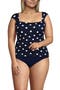  Deep Sea Navy Polka Dot