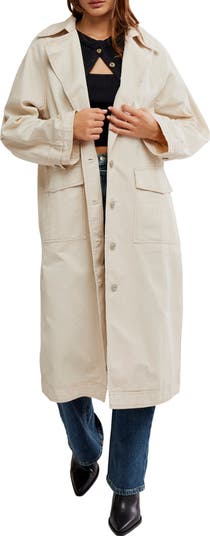 Perry Washed Cotton Trench Coat