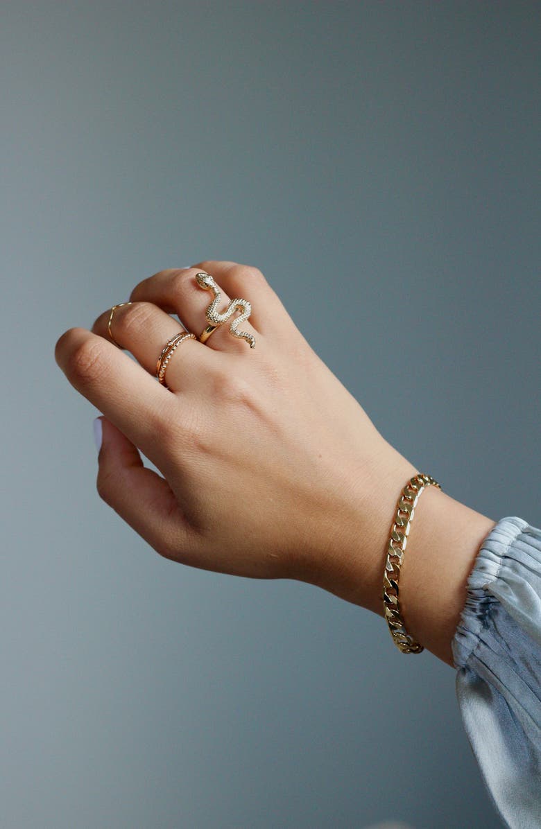 Set & Stones Emmy Snake Ring, Alternate, color,