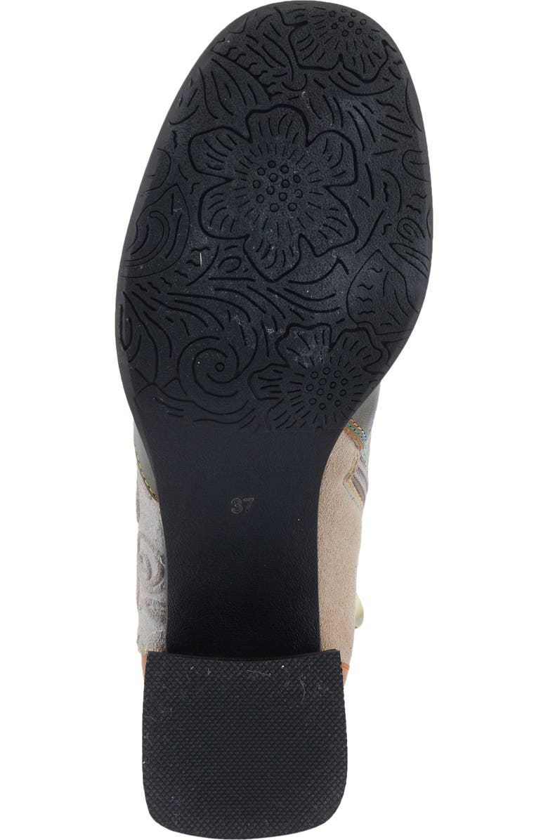 L'Artiste by Spring Step Copine Cap Toe Bootie, Alternate, color, Tan Multi