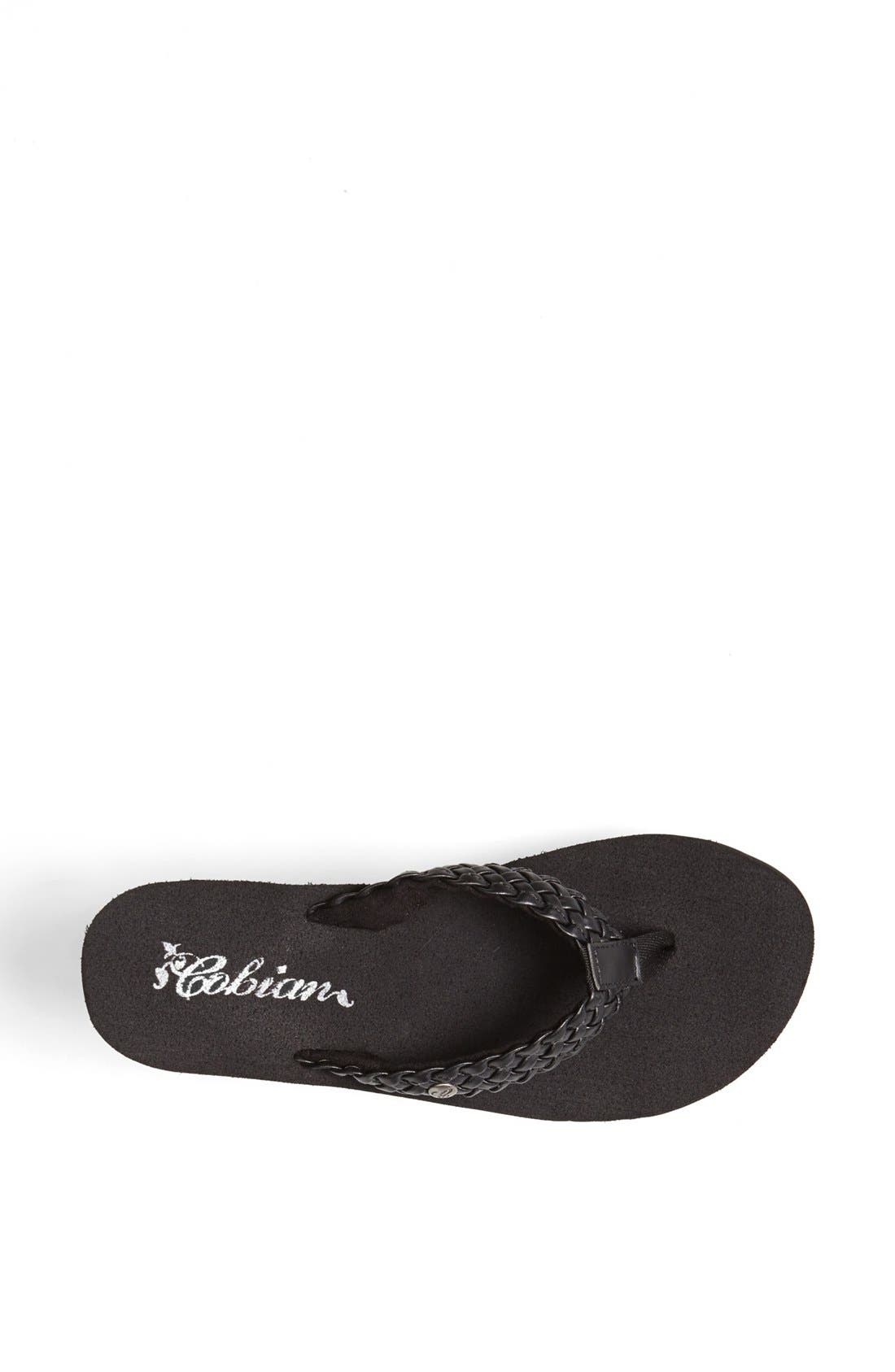 Cobian 'Zoe' Wedge Platform Flip Flop, Alternate, color, 