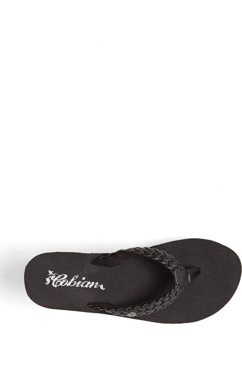 Cobian 'Zoe' Wedge Platform Flip Flop, Alternate, color,