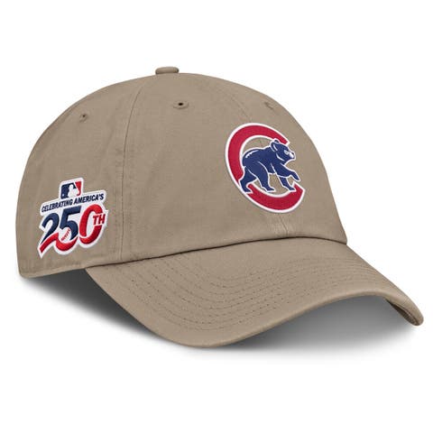Men's Nike Khaki Chicago Cubs Celebrating America's 250th Club Adjustable Hat