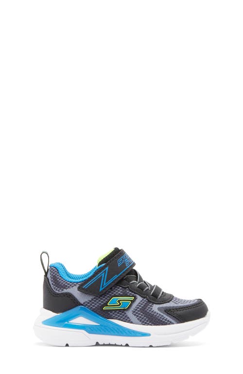 Skechers Kids' S-lights® Tri-namics Light-up Sneaker In Black/blue