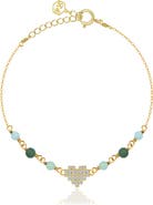 LA MENO Wild Heart Jade Bracelet