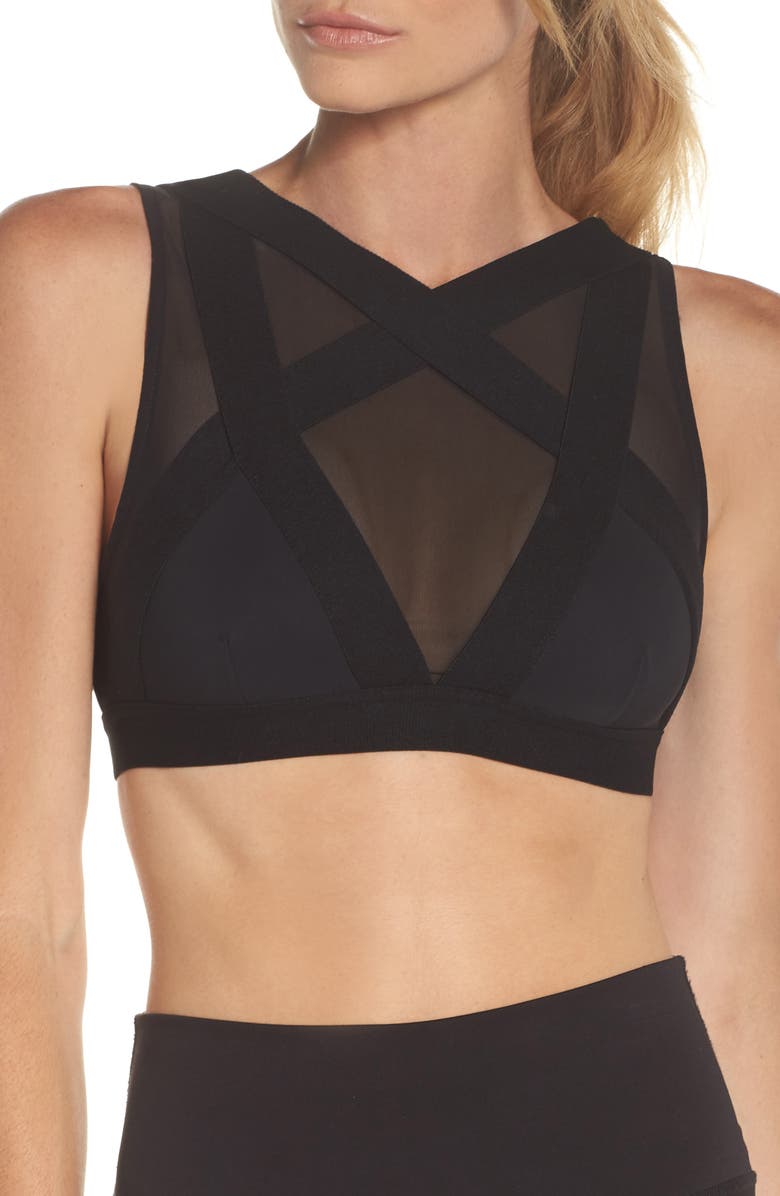 Alo Bandage Sports Bra, Main, color, 