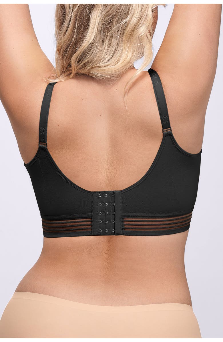 Shapellx Wireless Full Coverage Seamless Bra, Alternate, color, Black