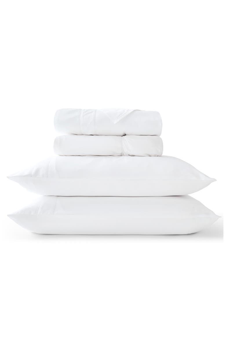 Balmoral Luxury Cotton Sateen Sheet Set Bundles, Main, color, White