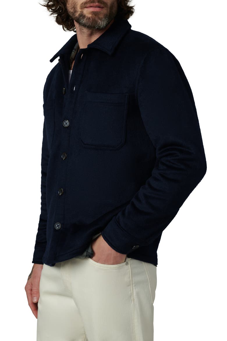 Leon Regular Fit Overshirt, Alternate, color, TRUE NAVY