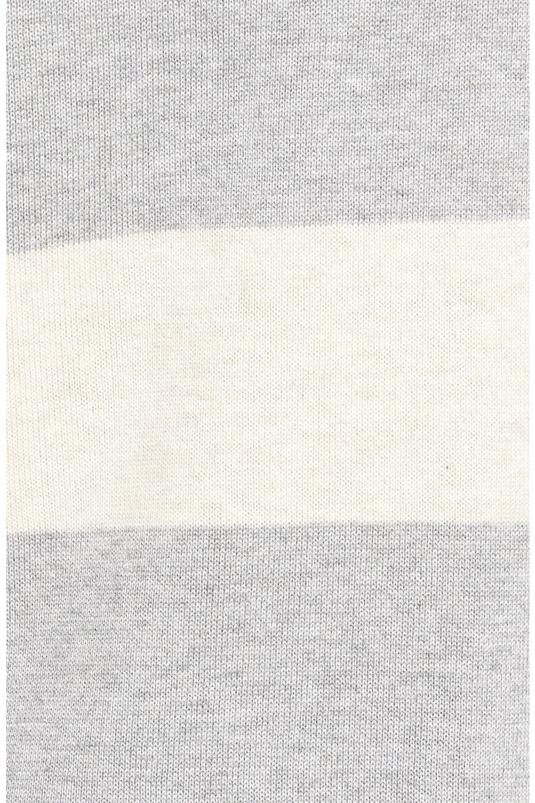 Two-Pocket Knit Tunic, Alternate, color, GREY- BEIGE STRIPE