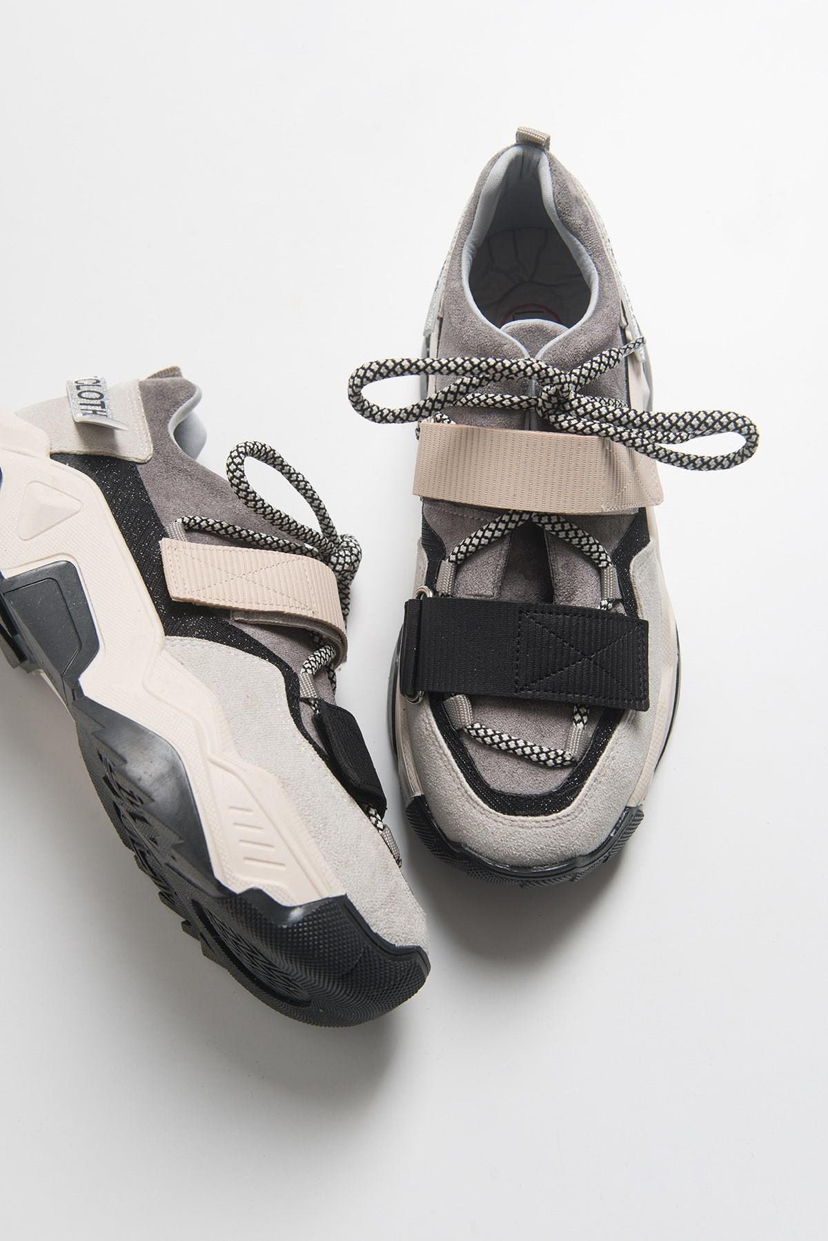 Prologue Shoes Lulen Velcro Sport Sneakers, Alternate, color, Black Faux Leather