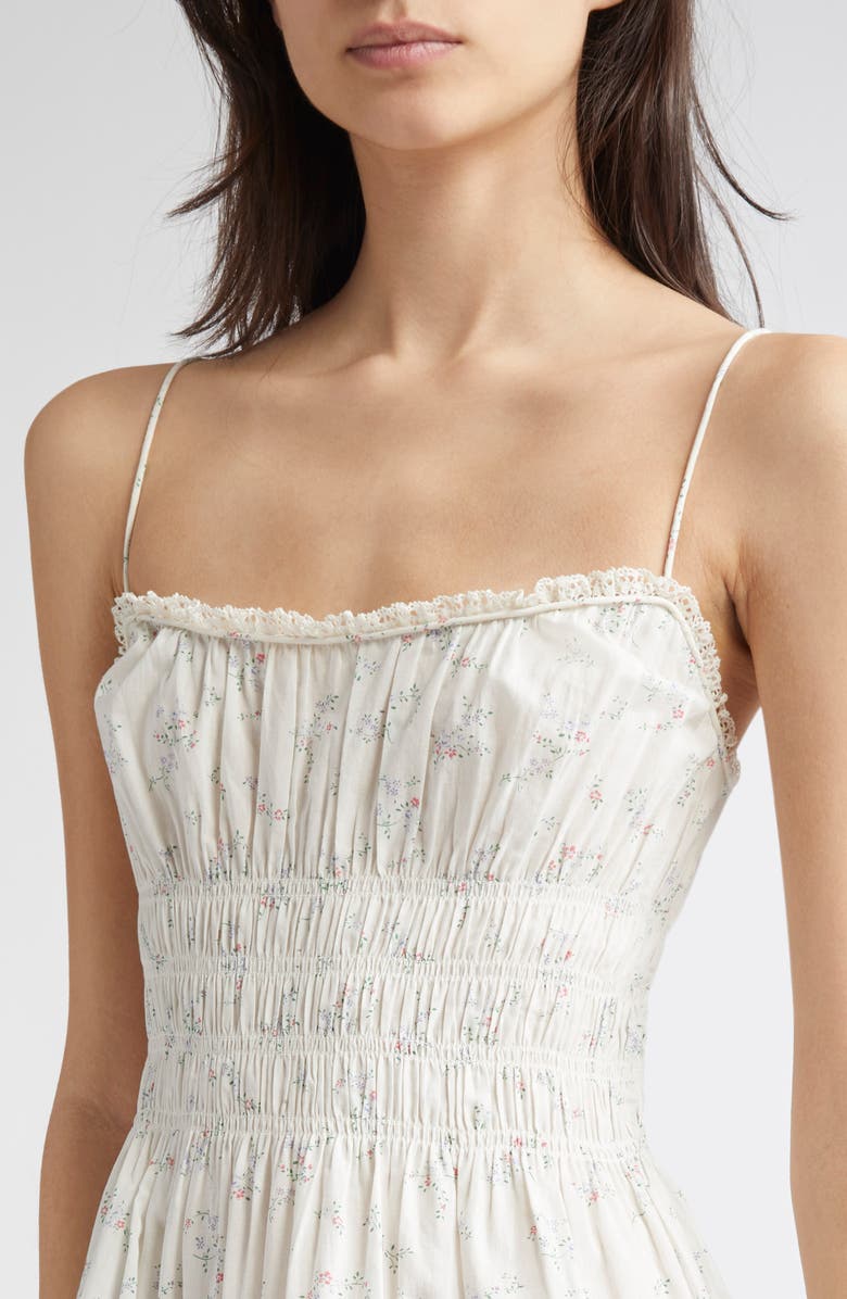 DÔEN Brigide Organic Cotton Voile Sundress, Alternate, color, Cottage Grove