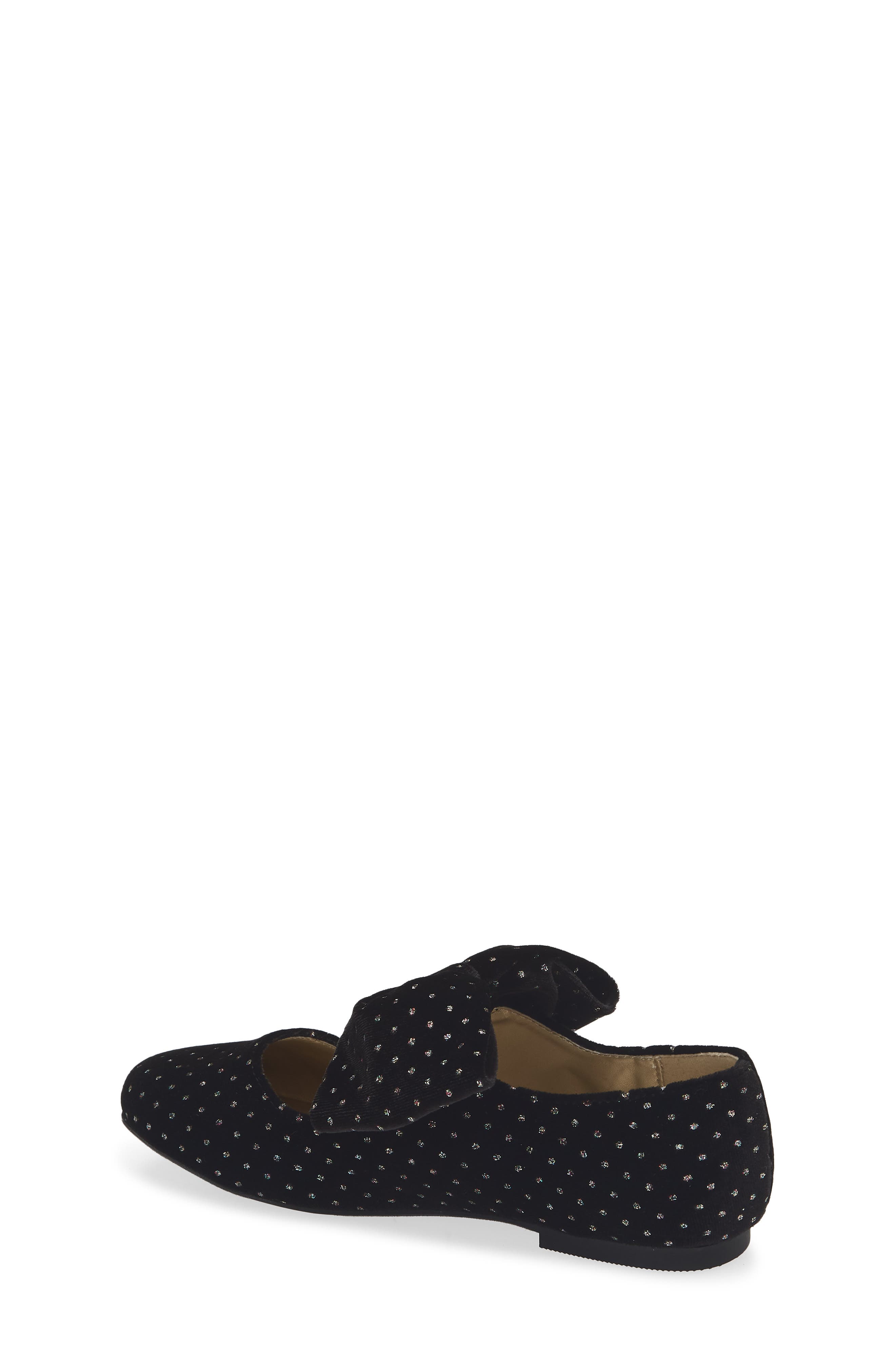 Nordstrom Kids' Posey Bow Mary Jane Flat, Alternate, color, Black