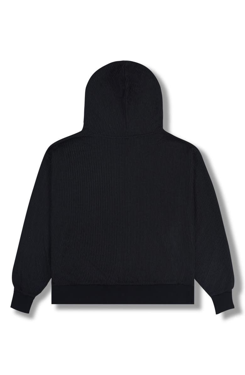 PLEASURES Twitch Graphic Waffle Knit Zip Hoodie, Alternate, color,