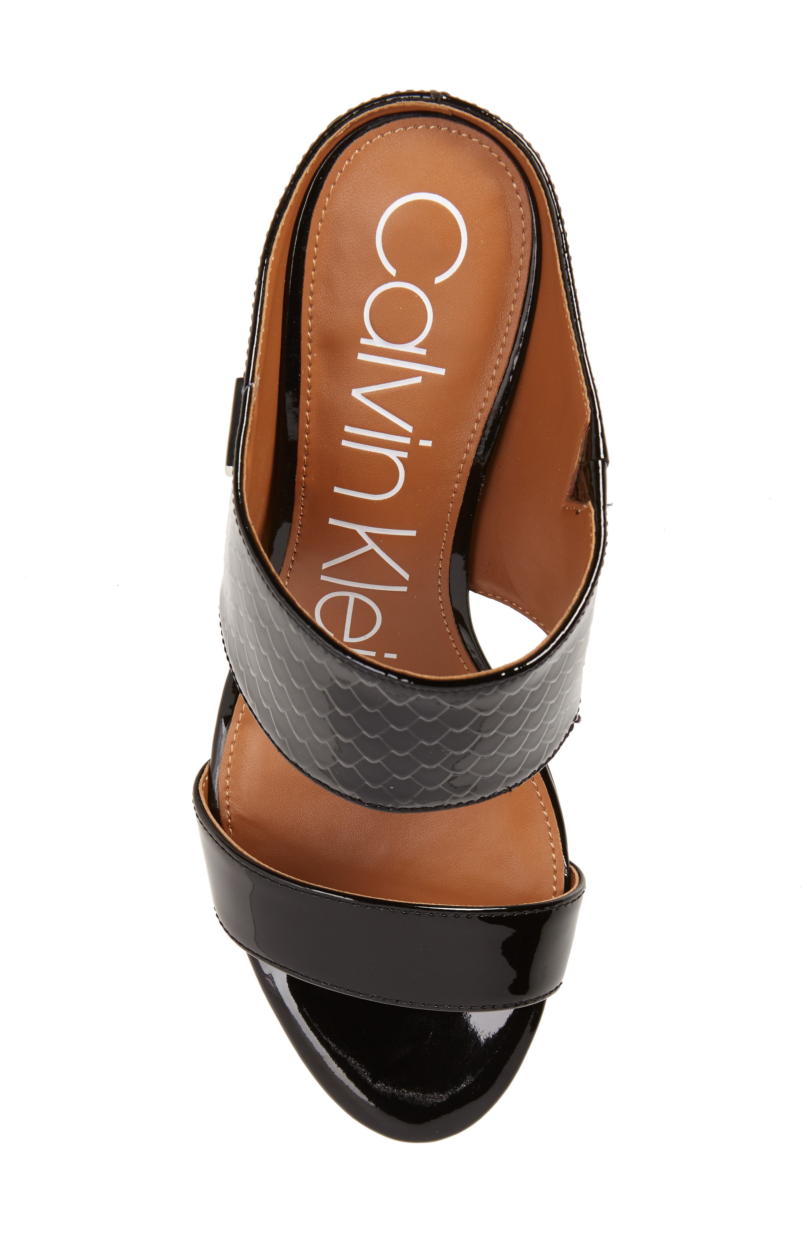 'Cecily' Sandal, Alternate, color, BLACK PATENT LEATHER