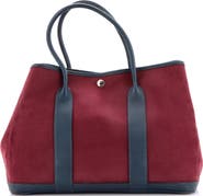 Pre-Owned Hermes Garden Party Tote Toile and Leather 36